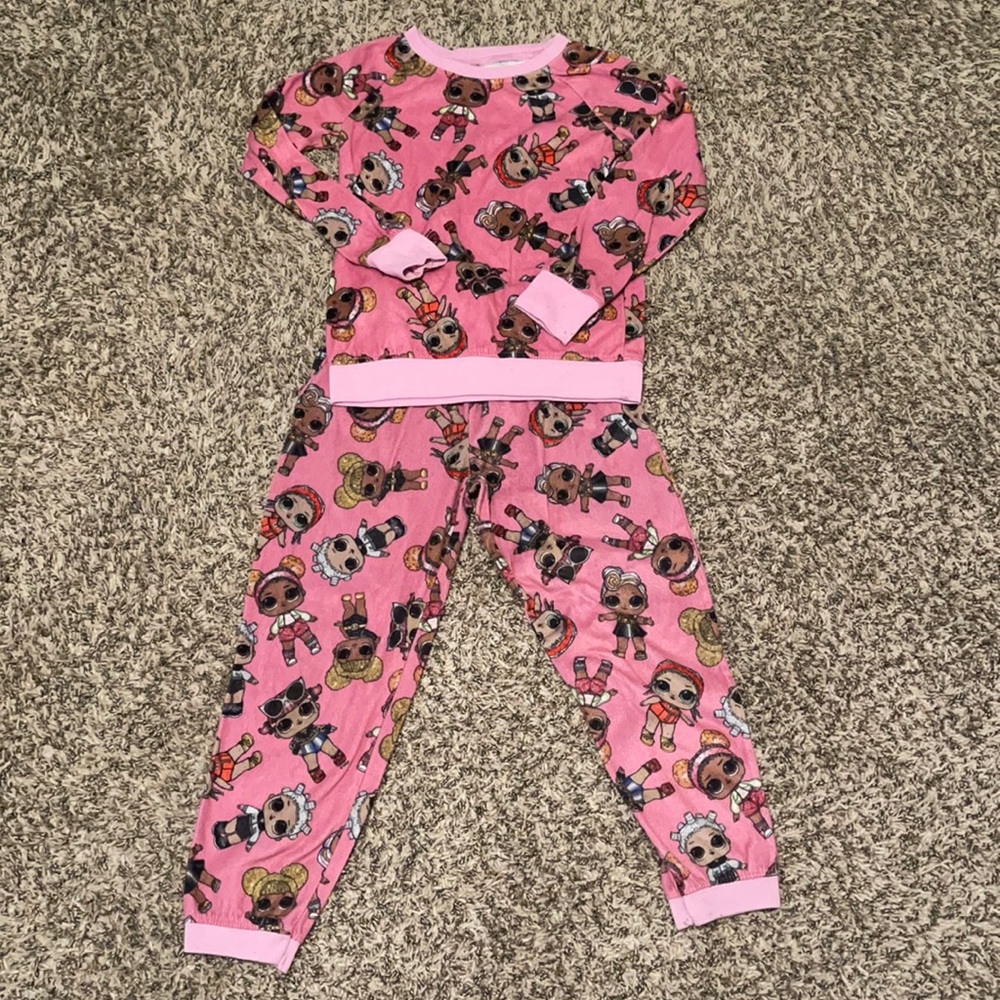 LOL Girl Pajama Set Size Small